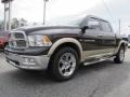 2011 Rugged Brown Pearl Dodge Ram 1500 Laramie Crew Cab 4x4  photo #3