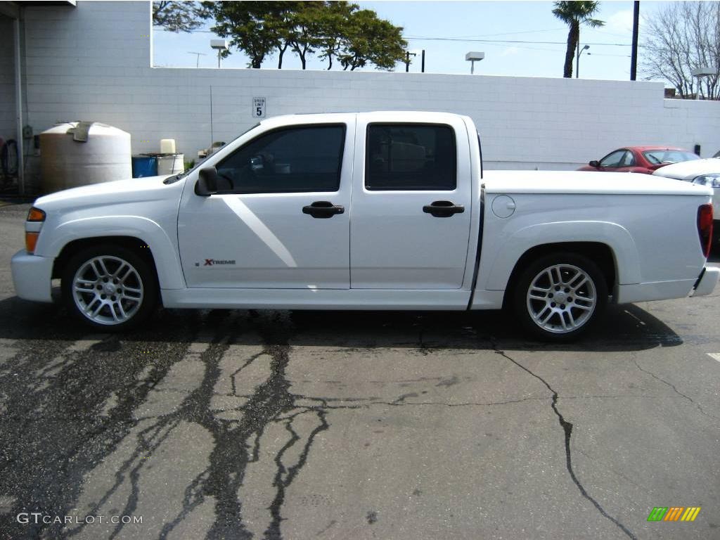 2006 Colorado Xtreme Crew Cab - Summit White / Very Dark Pewter photo #4