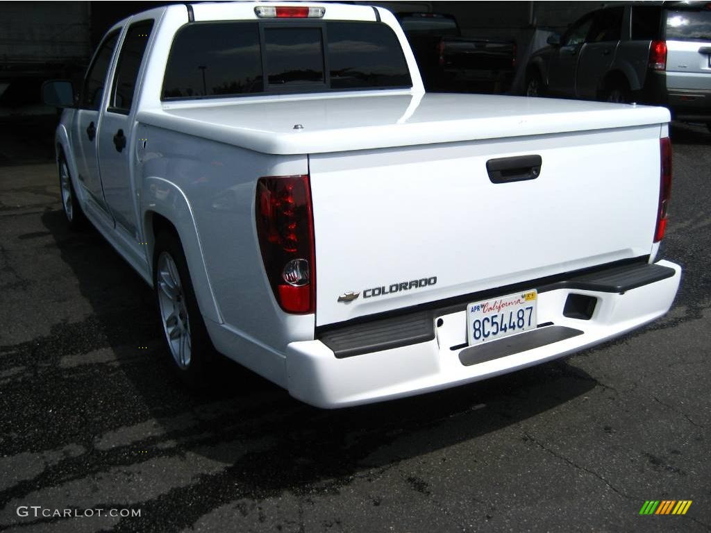 2006 Colorado Xtreme Crew Cab - Summit White / Very Dark Pewter photo #5