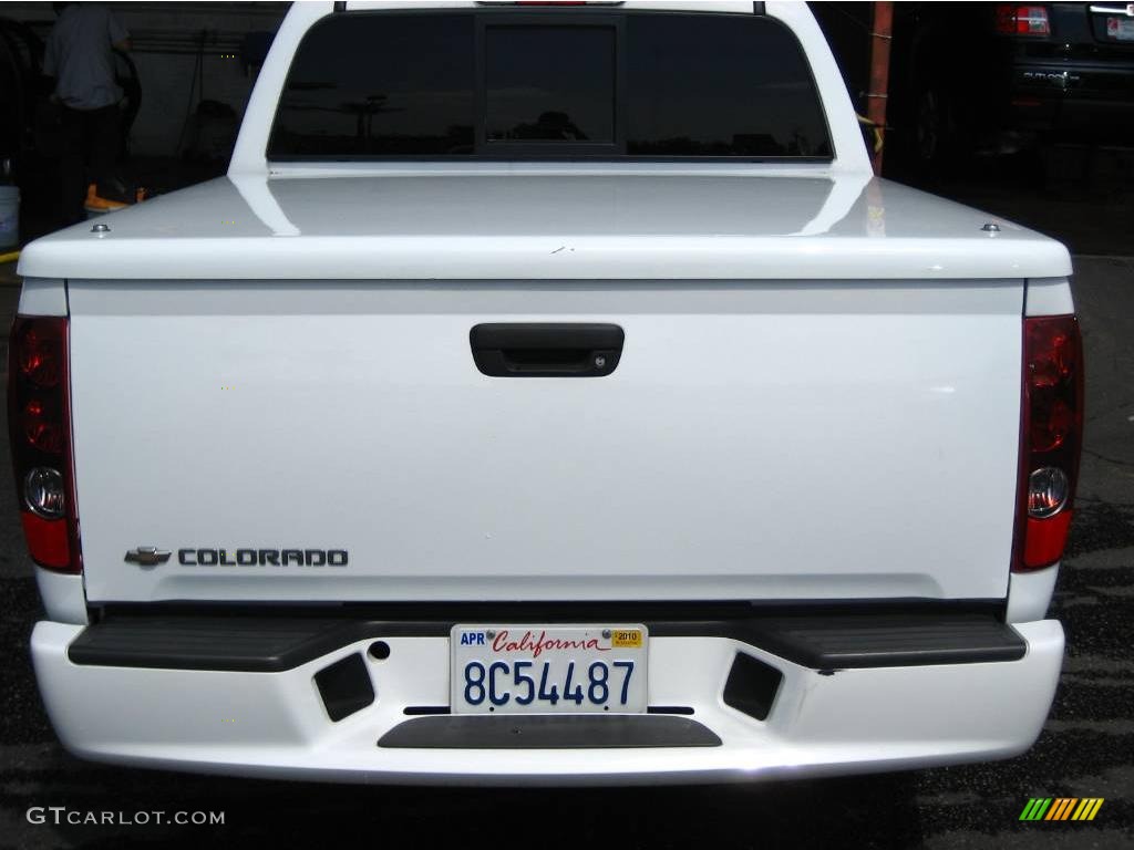 2006 Colorado Xtreme Crew Cab - Summit White / Very Dark Pewter photo #6