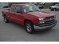 2004 Victory Red Chevrolet Silverado 1500 LS Extended Cab  photo #23