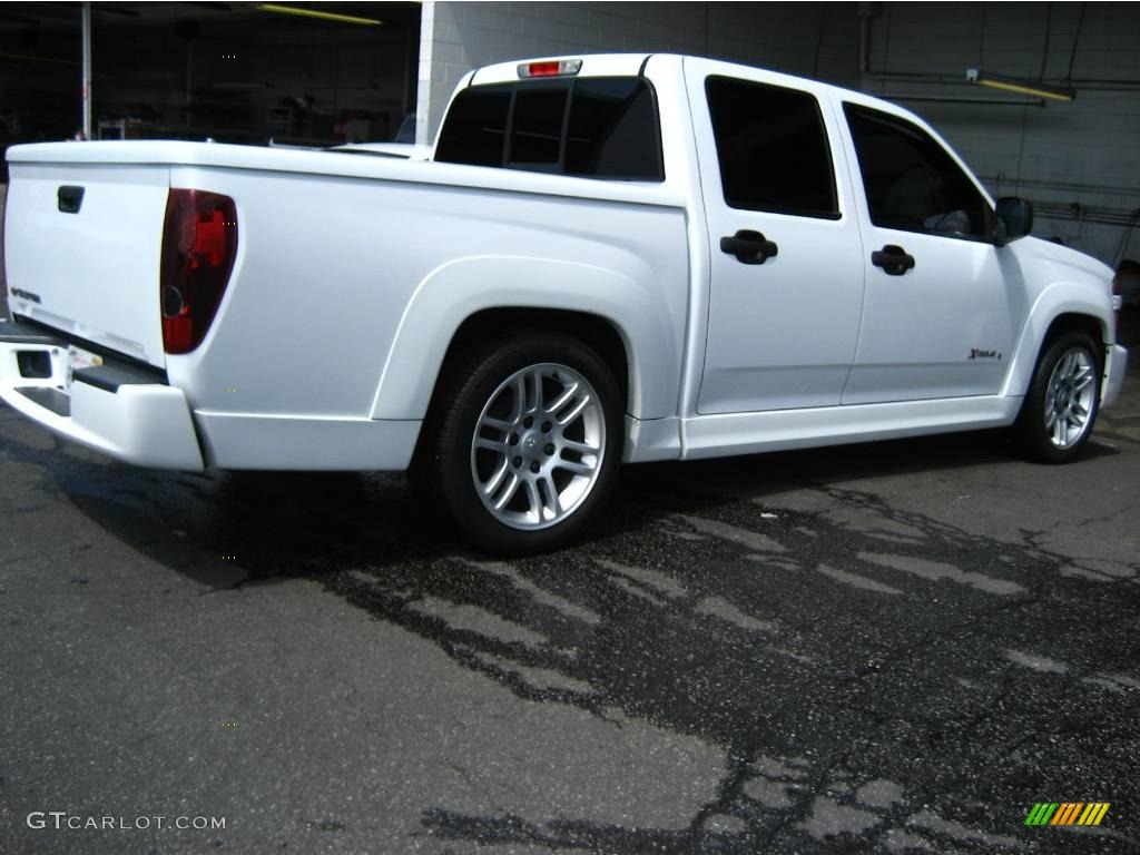 2006 Colorado Xtreme Crew Cab - Summit White / Very Dark Pewter photo #7