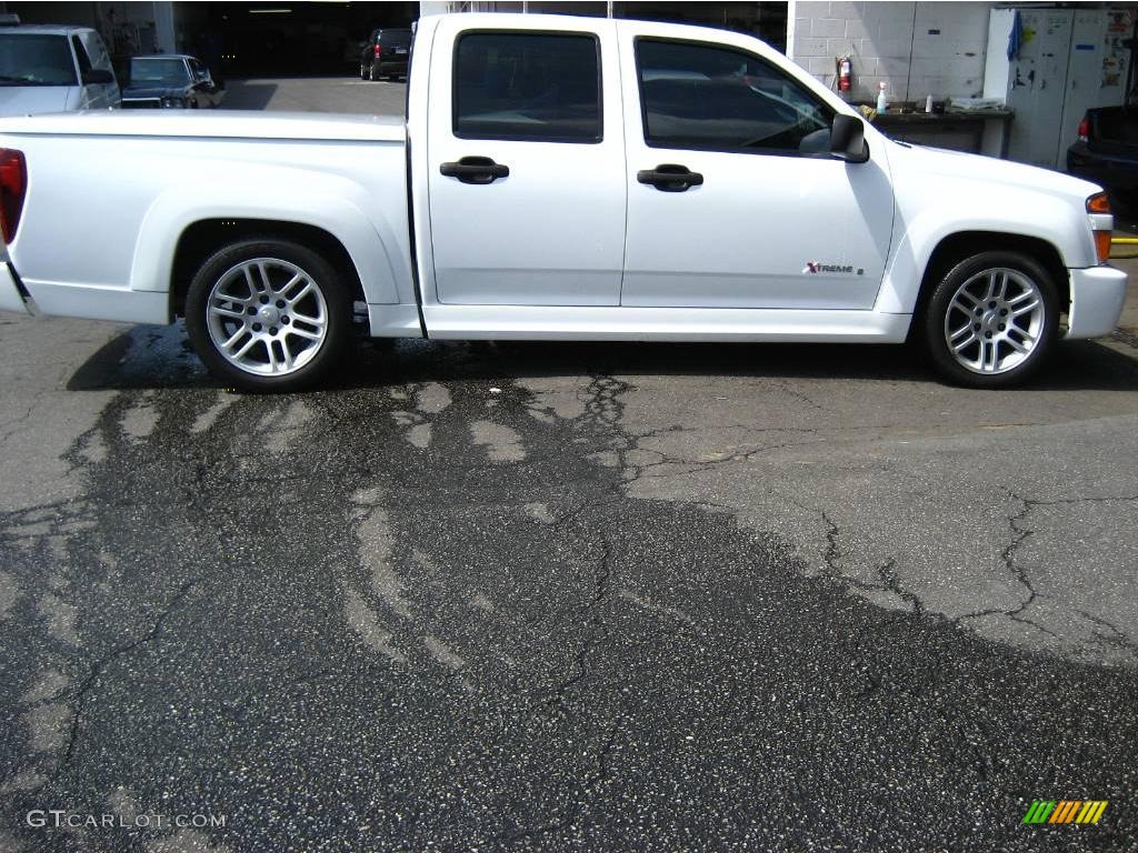 2006 Colorado Xtreme Crew Cab - Summit White / Very Dark Pewter photo #8
