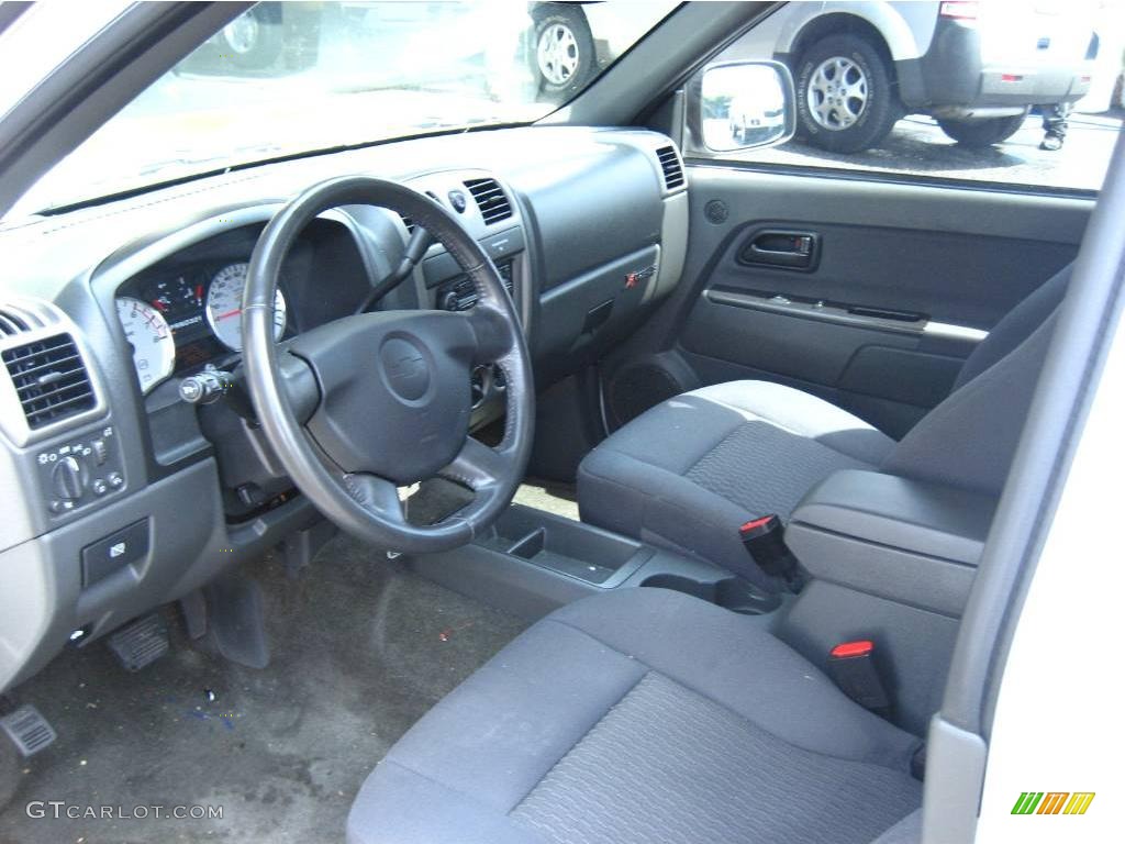 2006 Colorado Xtreme Crew Cab - Summit White / Very Dark Pewter photo #13