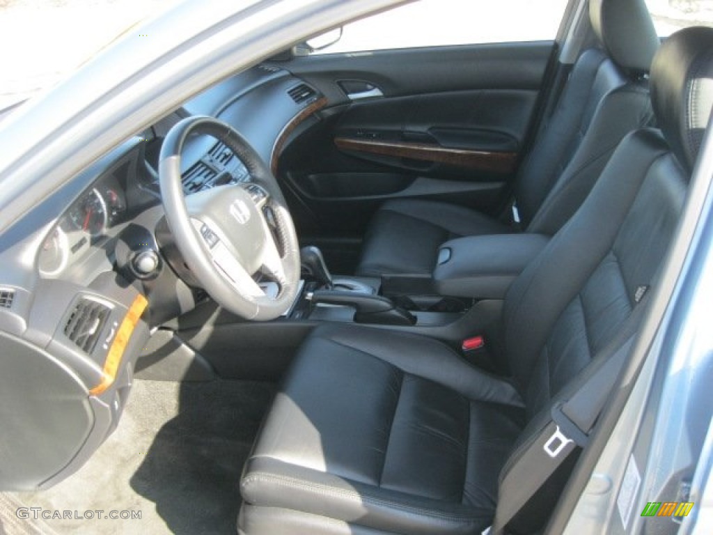 2011 Accord EX-L Sedan - Celestial Blue Metallic / Black photo #9