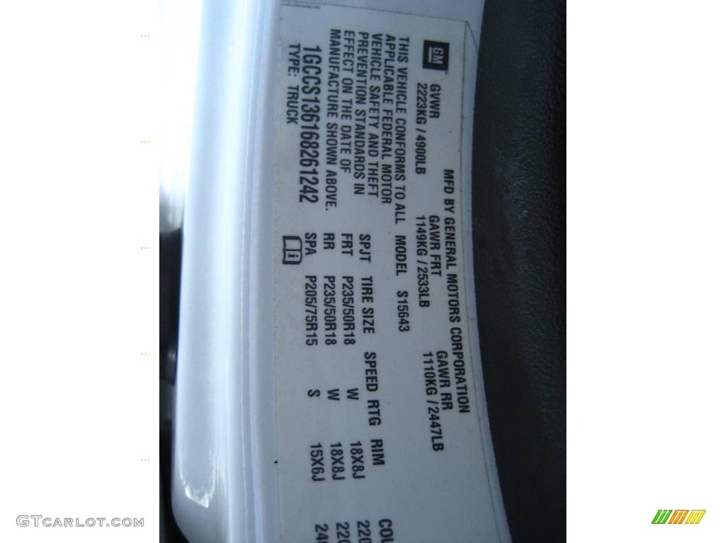 2006 Colorado Xtreme Crew Cab - Summit White / Very Dark Pewter photo #20