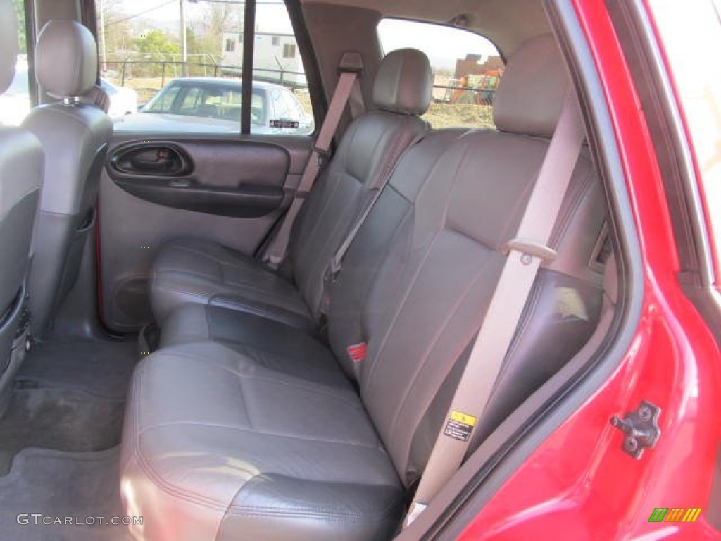 2002 TrailBlazer LTZ 4x4 - Victory Red / Dark Pewter photo #9