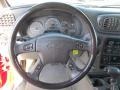 Dark Pewter 2002 Chevrolet TrailBlazer LTZ 4x4 Steering Wheel