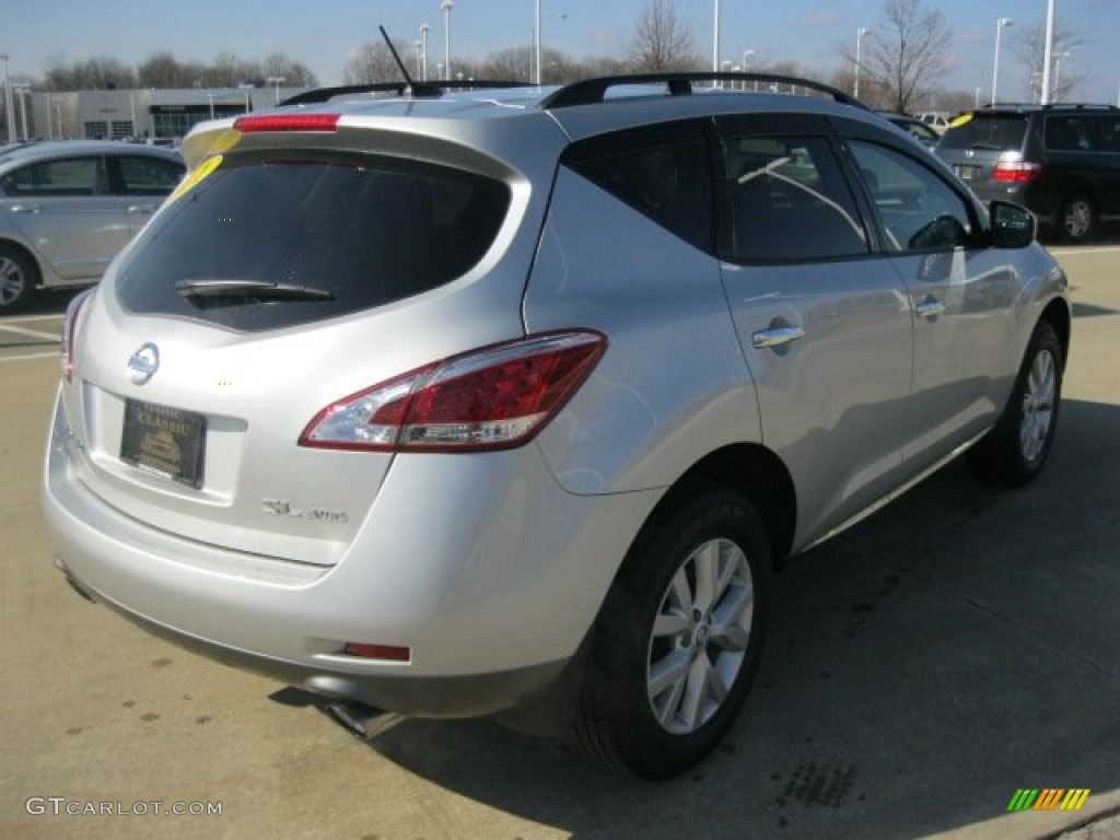 2011 Murano SL AWD - Brilliant Silver / Black photo #5