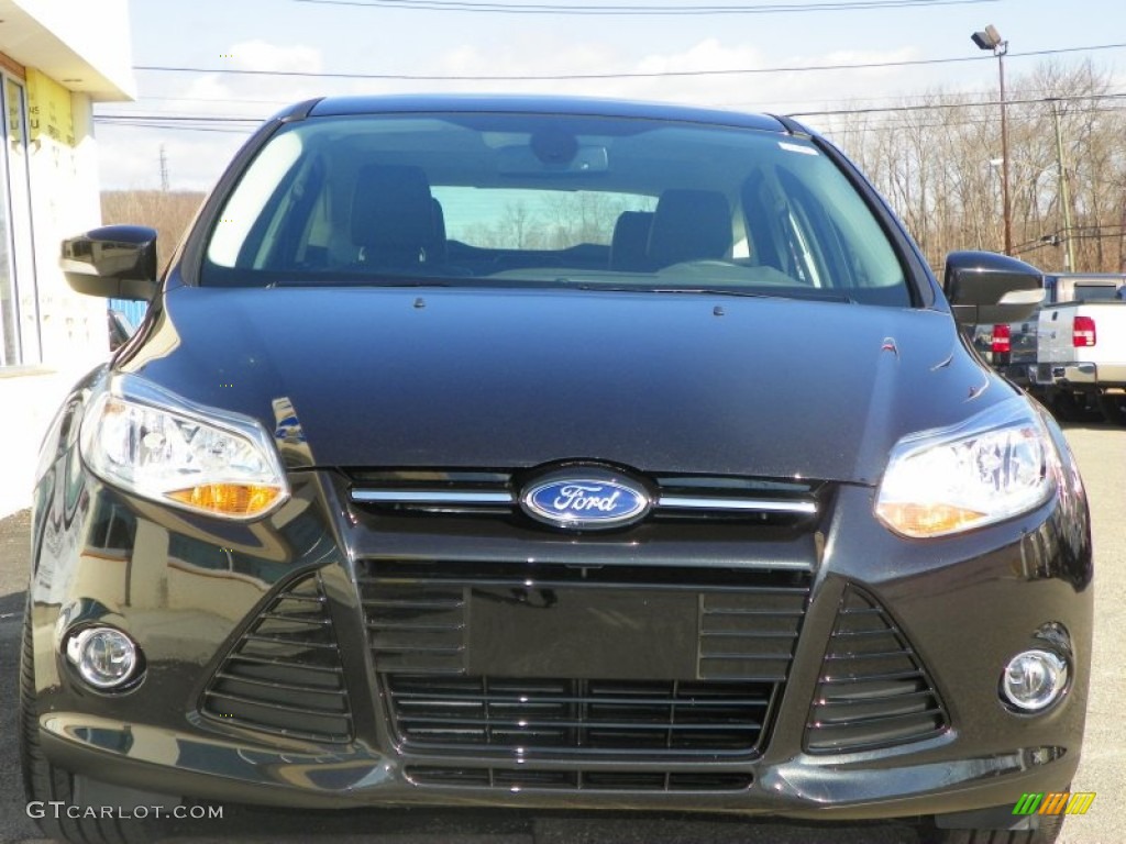 2012 Focus SEL 5-Door - Tuxedo Black Metallic / Charcoal Black photo #2