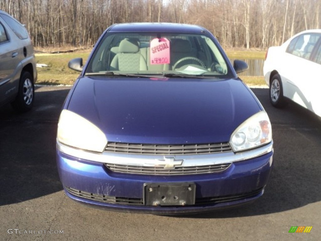 2005 Malibu LS V6 Sedan - Laser Blue Metallic / Gray photo #2