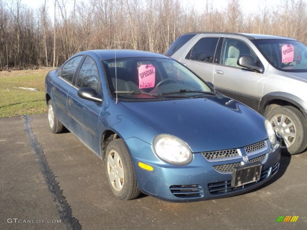 2003 Neon SE - Atlantic Blue Pearl / Dark Slate Gray photo #3