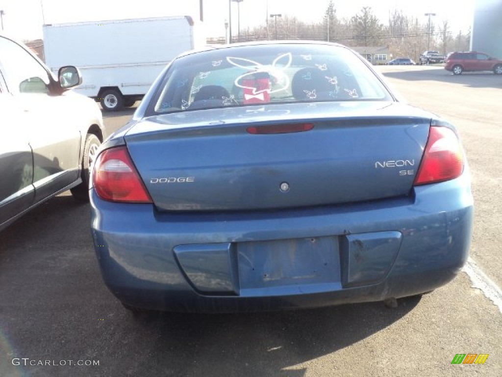 2003 Neon SE - Atlantic Blue Pearl / Dark Slate Gray photo #4