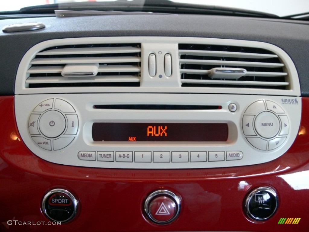 2012 Fiat 500 Lounge Audio System Photo #61593246