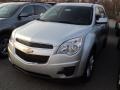 2012 Silver Ice Metallic Chevrolet Equinox LT  photo #1