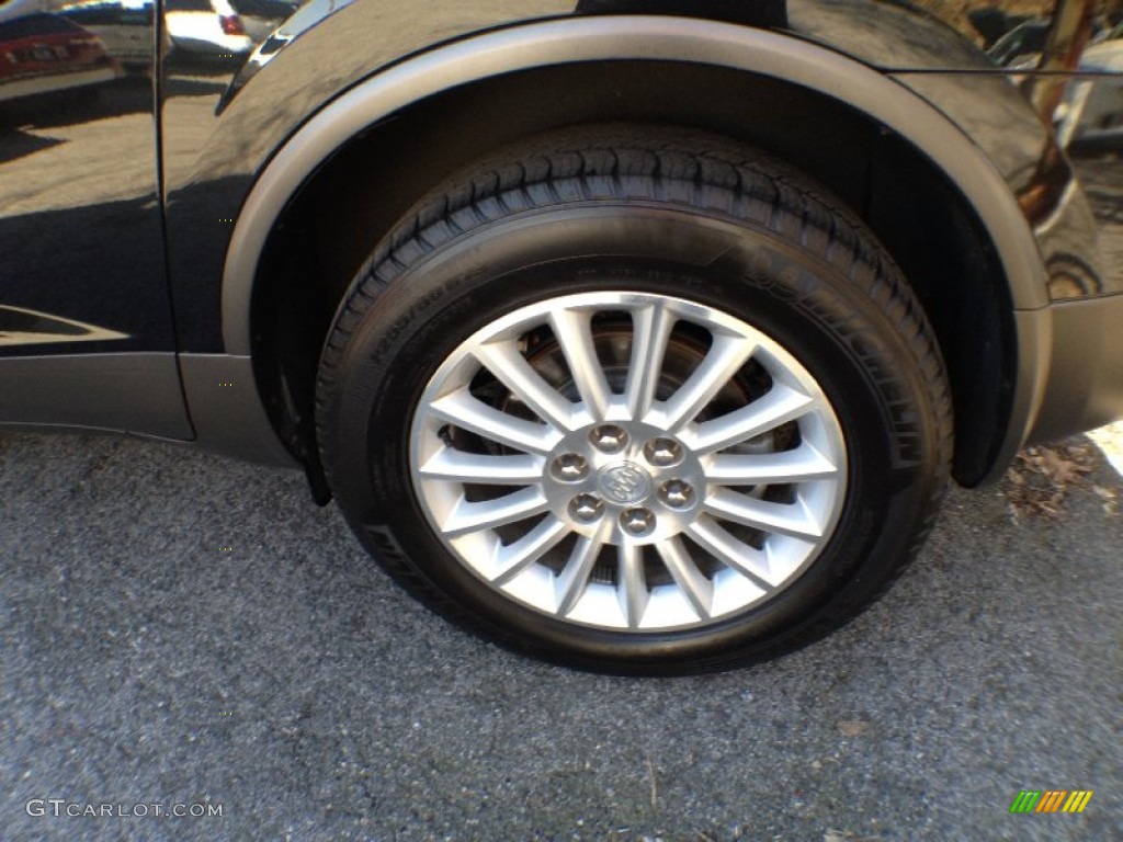 2011 Enclave CXL AWD - Carbon Black Metallic / Ebony/Ebony photo #7