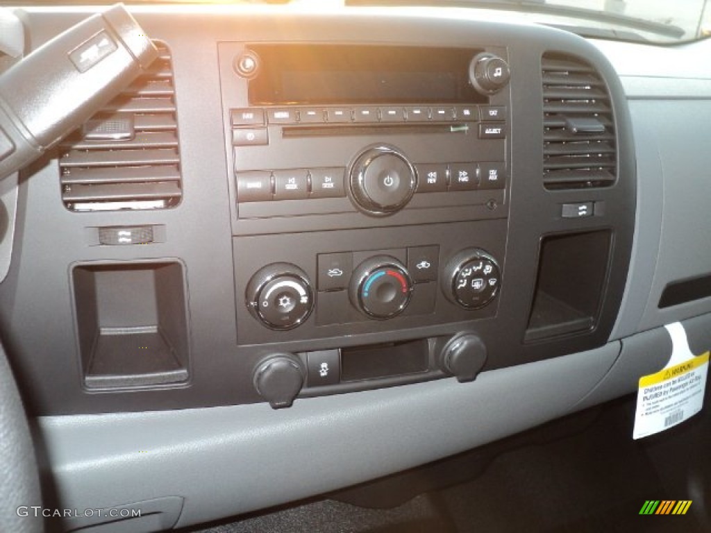 2012 Silverado 2500HD Work Truck Extended Cab 4x4 - Summit White / Dark Titanium photo #8