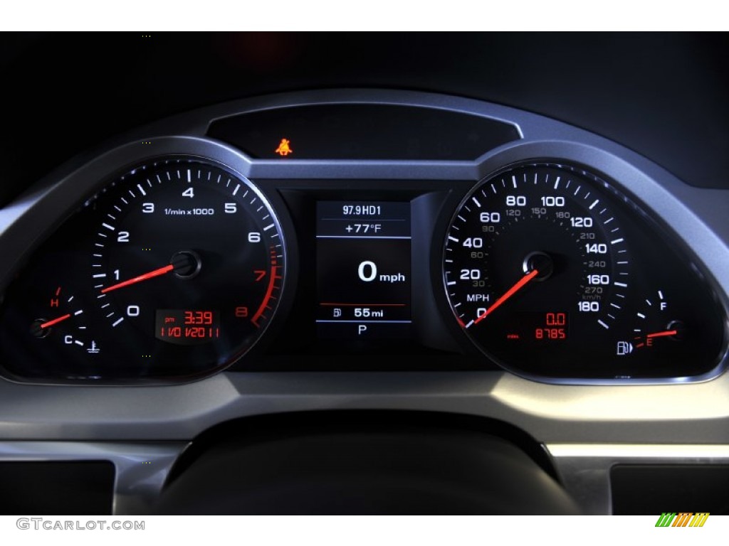 2011 Audi A6 3.0T quattro Sedan Gauges Photo #61596575