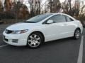 2009 Taffeta White Honda Civic LX Coupe  photo #1