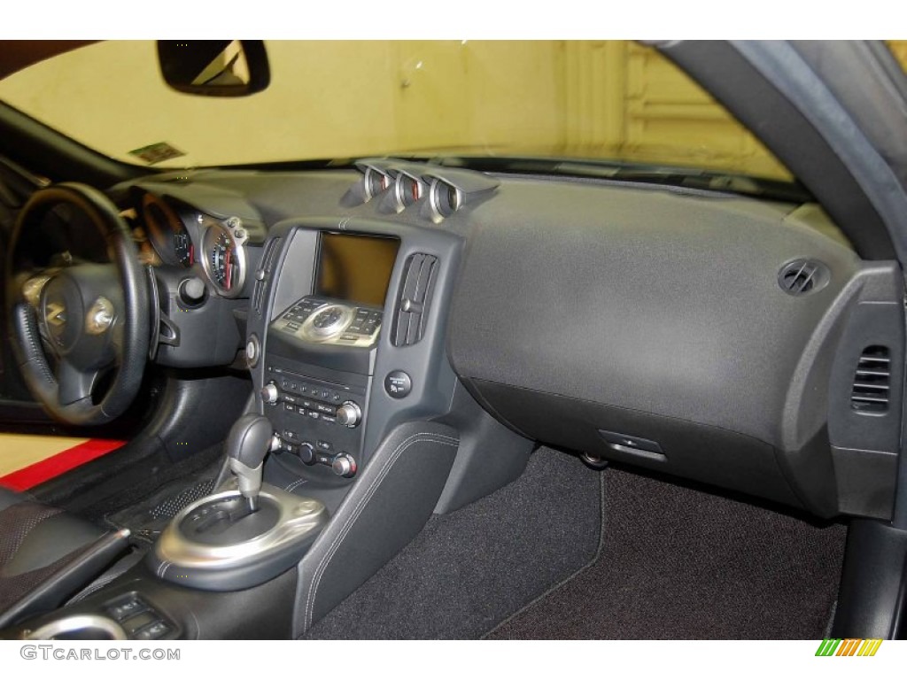 2011 Nissan 370Z Touring Coupe Black Dashboard Photo #61598256