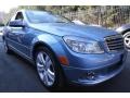 2011 Quartz Blue Metallic Mercedes-Benz C 300 Luxury 4Matic  photo #8