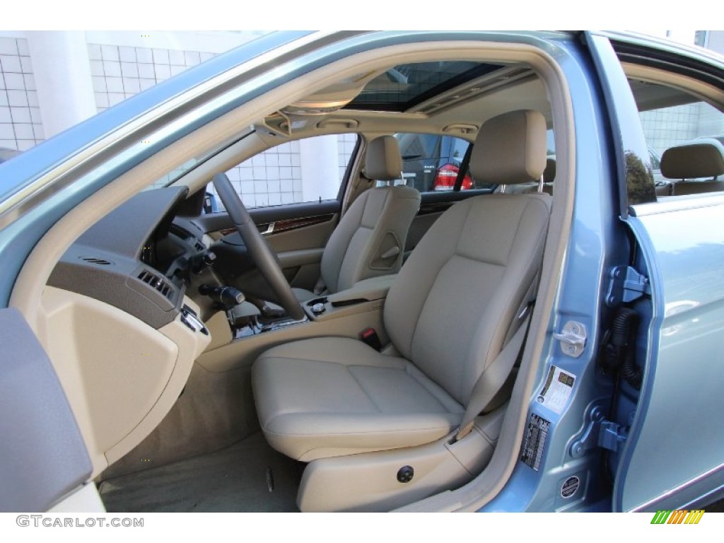 Almond/Mocha Interior 2011 Mercedes-Benz C 300 Luxury 4Matic Photo #61600159