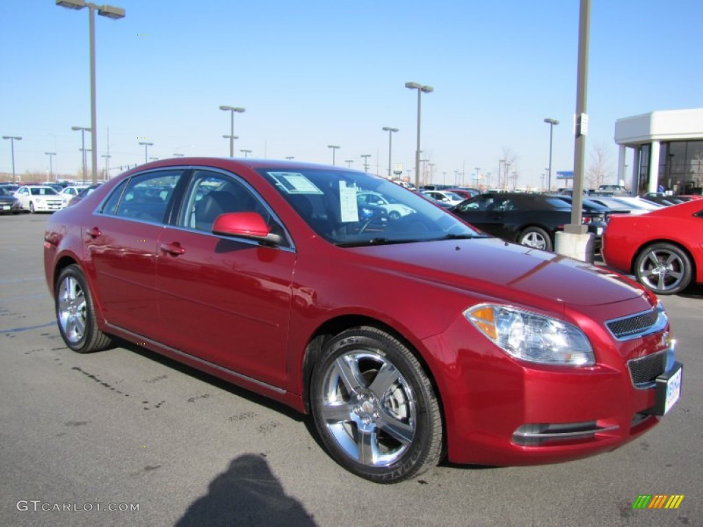 Red Jewel Tintcoat 2011 Chevrolet Malibu LT Exterior Photo #61600305