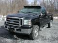 Black 2006 Ford F350 Super Duty FX4 Regular Cab 4x4