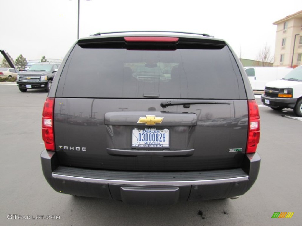 2011 Tahoe LTZ 4x4 - Taupe Gray Metallic / Ebony photo #6