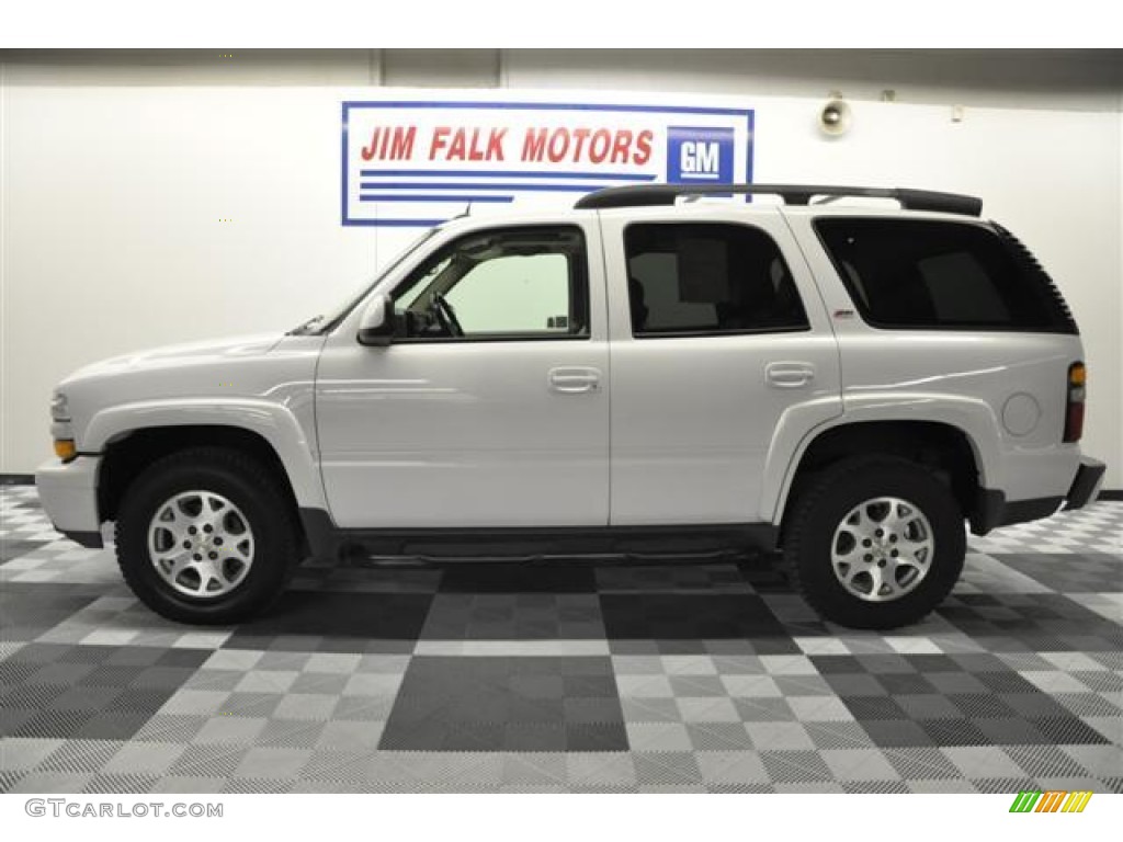 2005 Tahoe Z71 4x4 - Summit White / Tan/Neutral photo #1