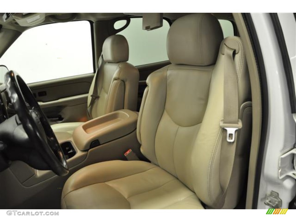 2005 Tahoe Z71 4x4 - Summit White / Tan/Neutral photo #10