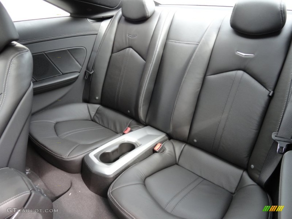 2012 Cadillac CTS 4 AWD Coupe Rear Seat Photo #61603413