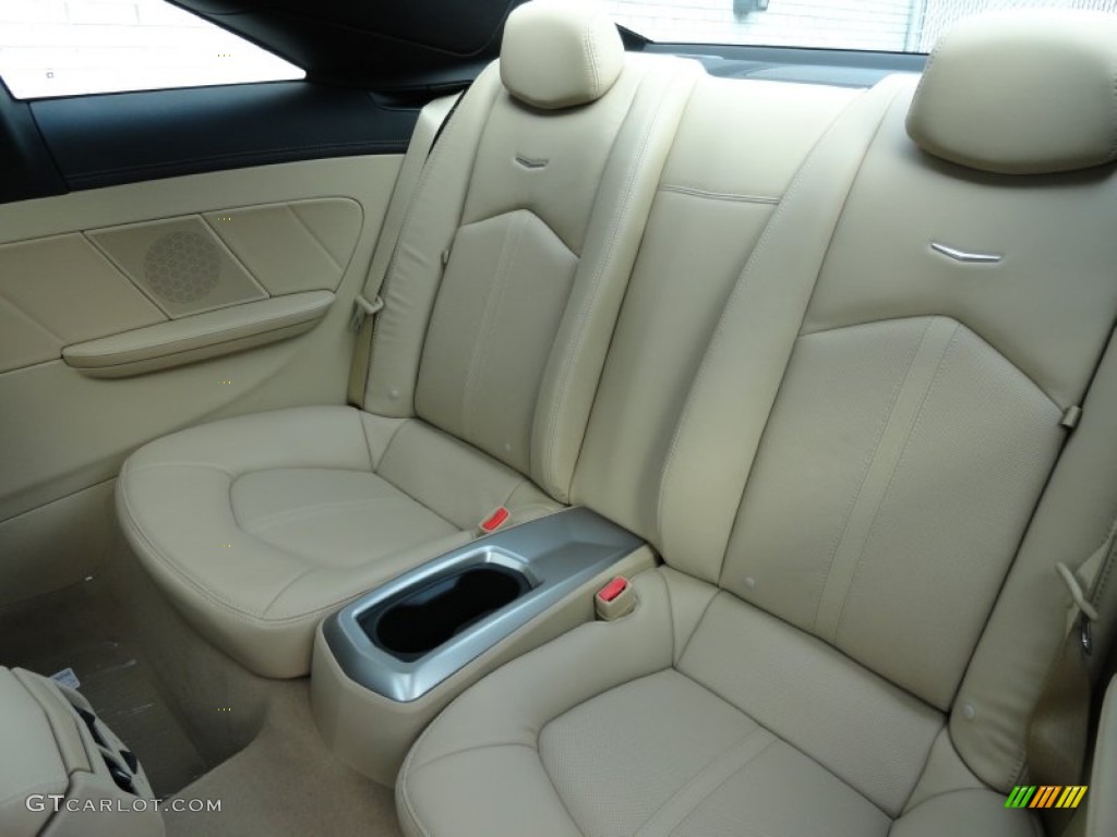 2012 Cadillac CTS 4 AWD Coupe Rear Seat Photo #61603605
