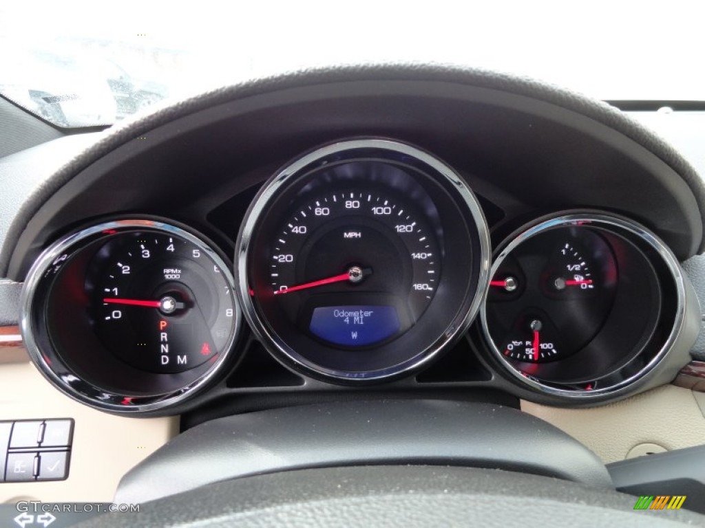 2012 Cadillac CTS 4 AWD Coupe Gauges Photo #61603704
