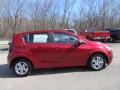 Crystal Red Tintcoat 2012 Chevrolet Sonic LS Hatch Exterior