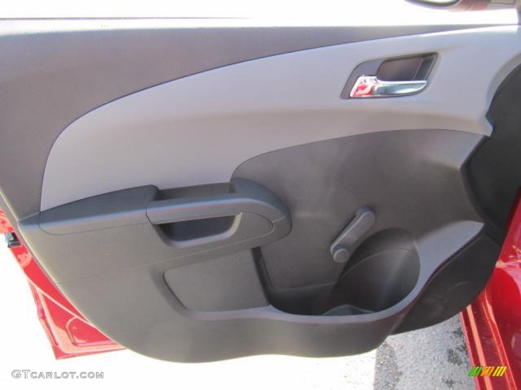 2012 Sonic LS Hatch - Crystal Red Tintcoat / Jet Black/Dark Titanium photo #7