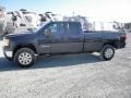 2012 Midnight Blue Metallic GMC Sierra 3500HD SLT Extended Cab 4x4  photo #4