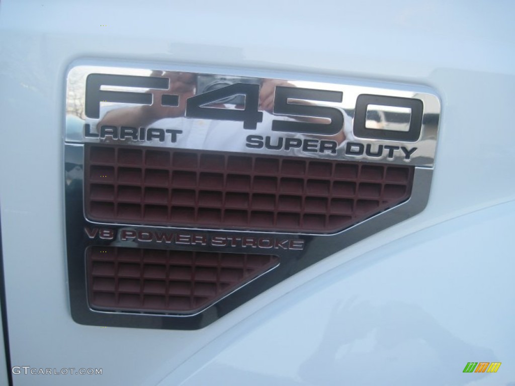 2008 Ford F450 Super Duty Lariat Crew Cab 4x4 Dually Marks and Logos Photo #61605630
