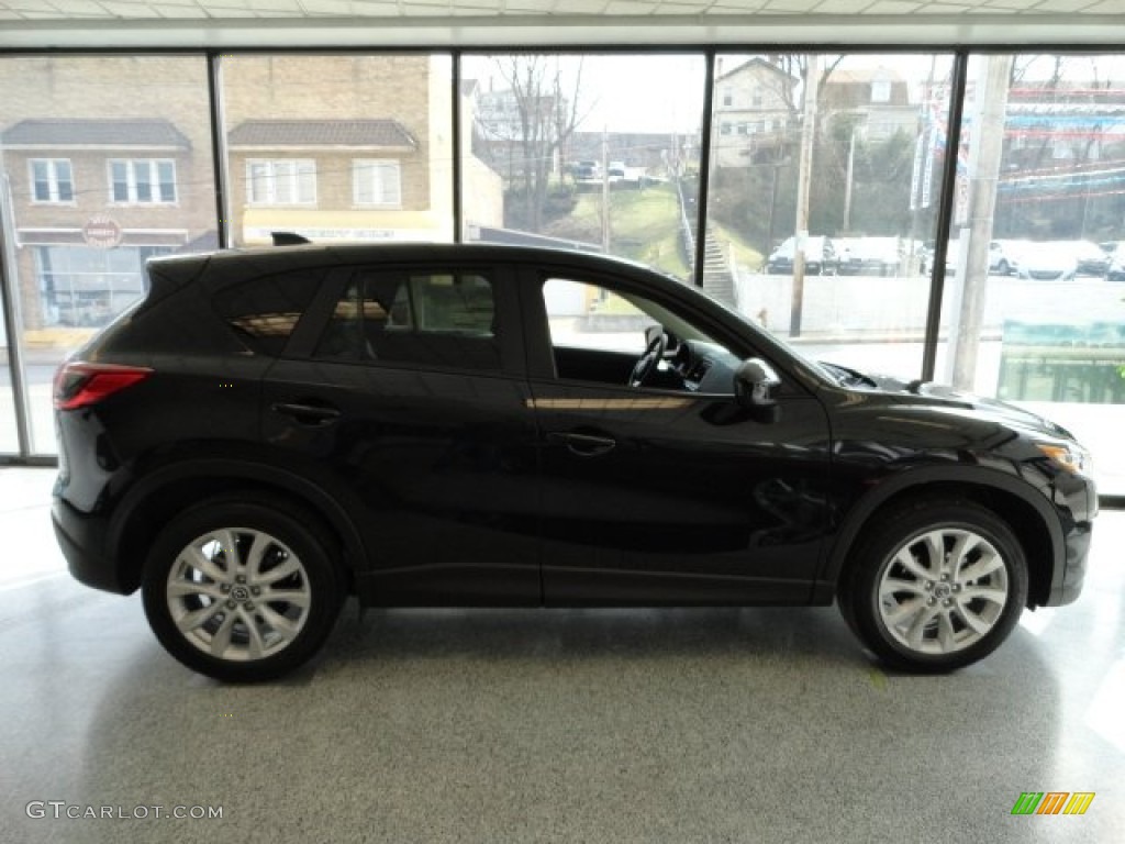 Black Mica 2013 Mazda CX-5 Grand Touring AWD Exterior Photo #61606608