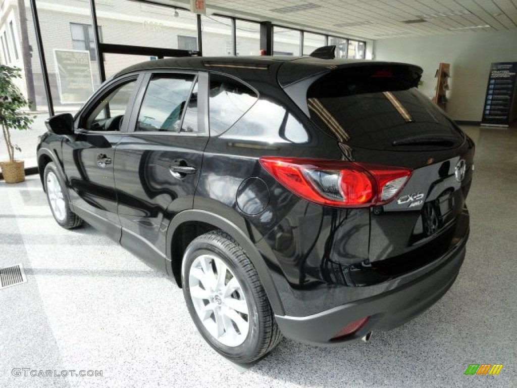 Black Mica 2013 Mazda CX-5 Grand Touring AWD Exterior Photo #61606638
