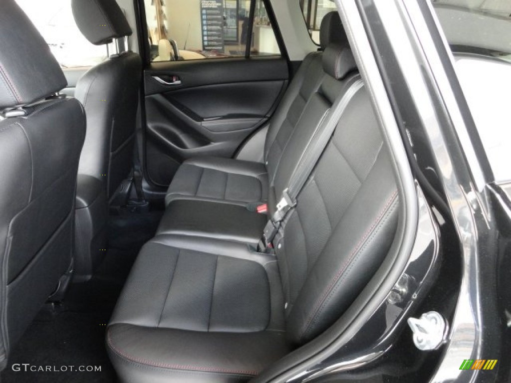 Black Interior 2013 Mazda CX-5 Grand Touring AWD Photo #61606665