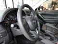 Black 2013 Mazda CX-5 Grand Touring AWD Steering Wheel