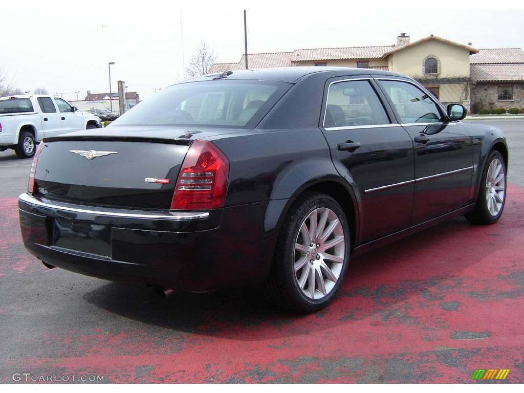 2007 300 C SRT Design - Brilliant Black / Dark Slate Gray/Light Graystone photo #5