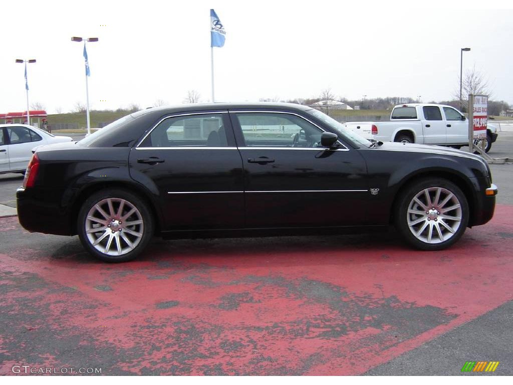 2007 300 C SRT Design - Brilliant Black / Dark Slate Gray/Light Graystone photo #7