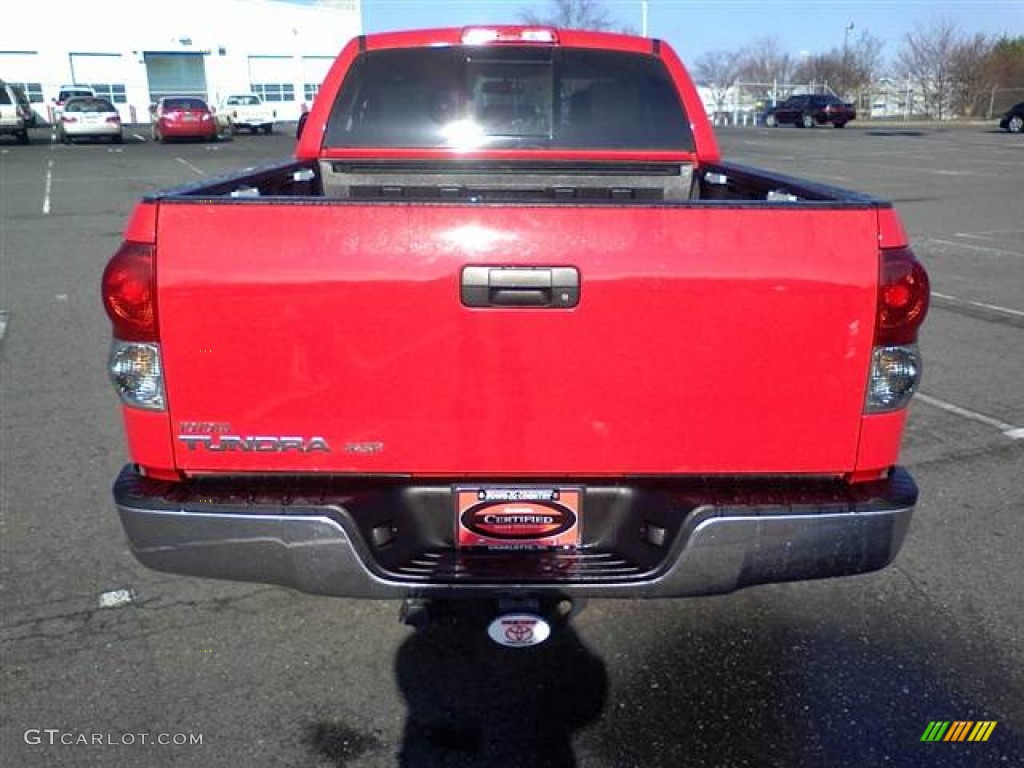 2008 Tundra SR5 X-SP Double Cab - Radiant Red / Black photo #4