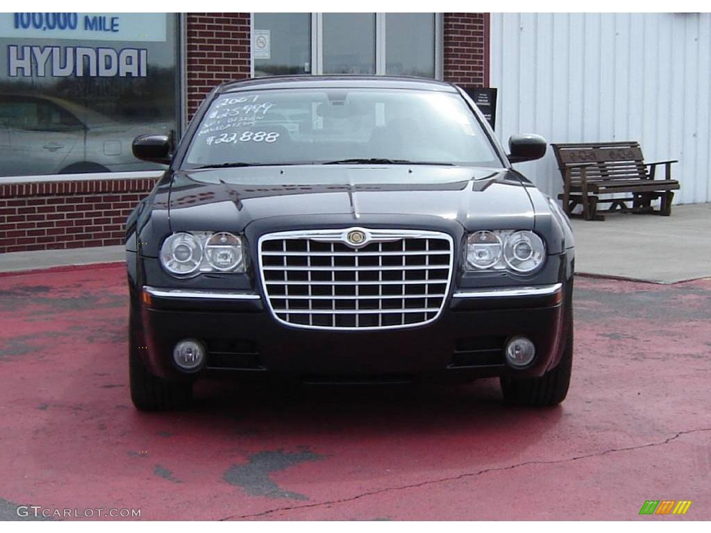 2007 300 C SRT Design - Brilliant Black / Dark Slate Gray/Light Graystone photo #9