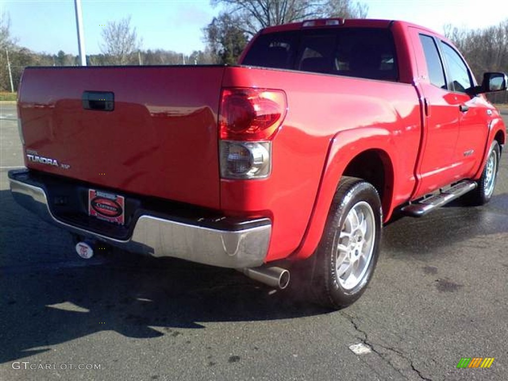 2008 Tundra SR5 X-SP Double Cab - Radiant Red / Black photo #16