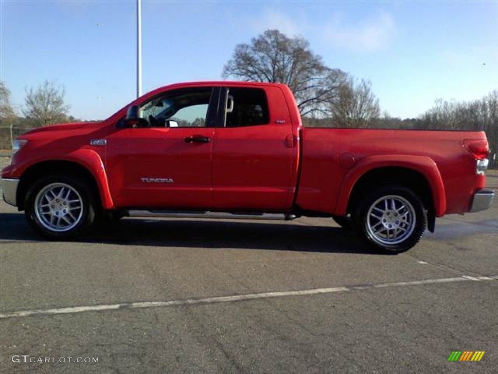 2008 Tundra SR5 X-SP Double Cab - Radiant Red / Black photo #18