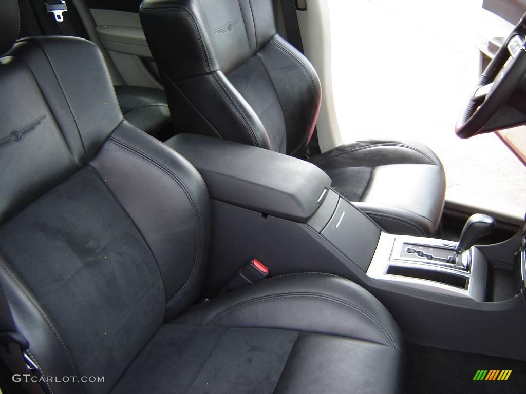 2007 300 C SRT Design - Brilliant Black / Dark Slate Gray/Light Graystone photo #13