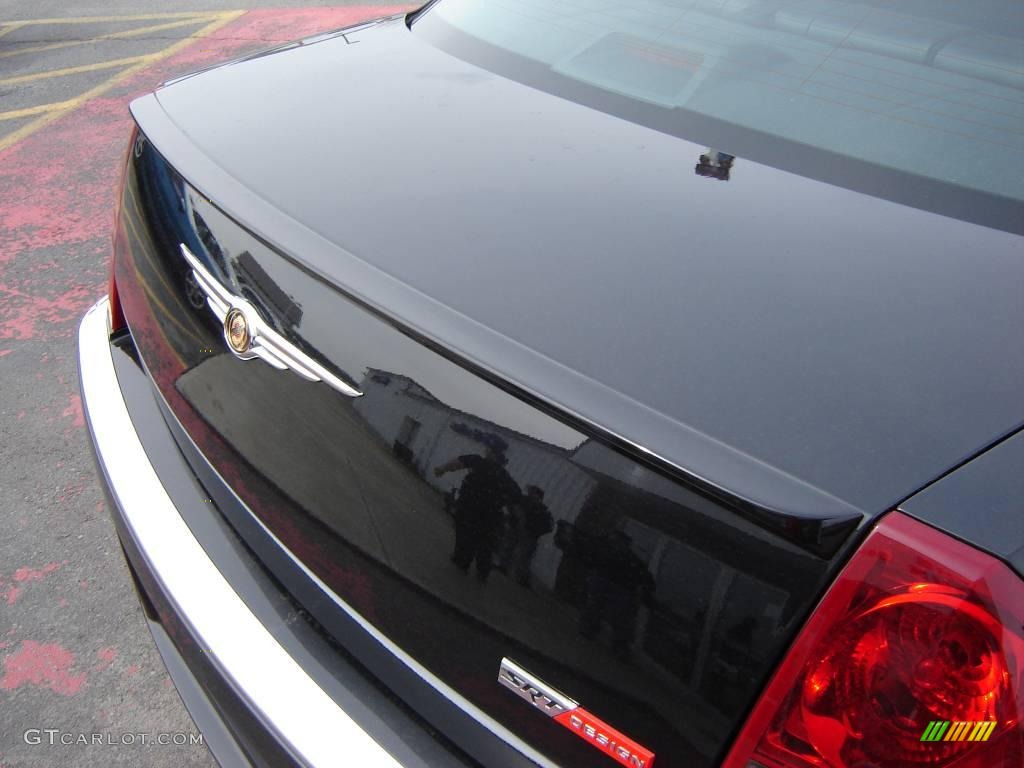 2007 300 C SRT Design - Brilliant Black / Dark Slate Gray/Light Graystone photo #14